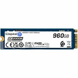 Kingston SSD 960G DC2000B PCIe 4.0 M.2 2280 Enterprise SSD, EAN: 740617345186
