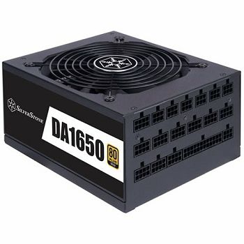 SilverStone Decathlon Series, 1650W 80 Plus Gold ATX PC Power Supply, Low Noise 135mm FDB fan, 100% modular