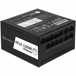 SilverStone HELA 1200R Platinum, 1200W Cybenetics Platinum ATX Power Supply, 100% Modular, ATX 3.0 & PCIe 5.0, Japanese electrolytic capacitors, Ultra silent 135mm FDB fan w/ semi-fanless operation, B