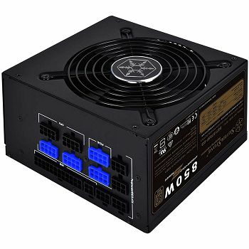 SilverStone Strider Gold S Series, 850W 80 Plus Gold ATX PC Power Supply, Low Noise 120mm, 100% modular