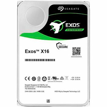 SEAGATE HDD Server Exos X16 HDD 512E/4KN (3.5, 16TB, SAS 12Gb/s / 7200rpm)