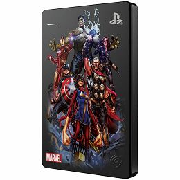 SEAGATE HDD External PS4 Marvel’s Avengers Limited Edition – Avengers Assemble (2.5/2TB/USB 3.0) Metallic Gray