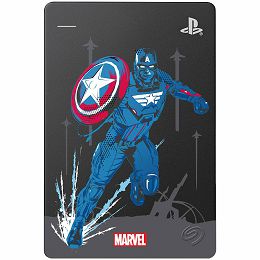 SEAGATE HDD External PS4 Marvel’s Avengers Limited Edition - Cap (2.5/2TB/USB 3.0) Metallic Gray