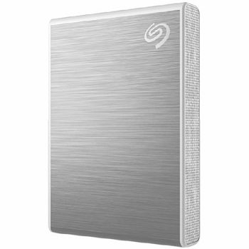 SEAGATE SSD External ONE TOUCH ( 2.5/1TB/USB-C) Silver