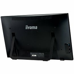 IIYAMA Monitor 24" PCAP 10P Touch Screen, 1920x1080, VA panel, Flat Bezel Free Glass Front, DVI, HDMI, Displayport, 215cd/m2 (with touch), USB 2.0-Hub (2xOut), 3000:1 Contrast, 6ms, Built-in Webcam & 