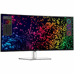 Monitor DELL UltraSharp U4025QW 40" Curved, 5120x2160, WUHD, 120Hz, IPS Antiglare, 21:9, 1000:1, 450 cd/m2, 8ms/5ms, 178/178, DP, HDMI, 2xTHB4, 3xUSB-C, 5xUSB-A, RJ-45, Audio line out, 2x 9W Speakers,
