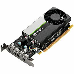 PNY GPU NVIDIA VCNT1000-8GB-SB PCI-Express 3.0 x16, LP8 GB GDDR6 128-bit, 4x Mini DP 1.4, 1x LP bracket.