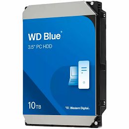 HDD Desktop WD Blue 10TB CMR, 3.5, 512MB, 7200 RPM, SATA