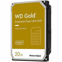HDD Server WD Gold 20TB CMR 512e, 3.5, 512MB, 7200 RPM, SATA