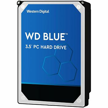 HDD Desktop WD Blue (3.5, 2TB, 256MB, 7200 RPM, SATA 6 Gb/s)