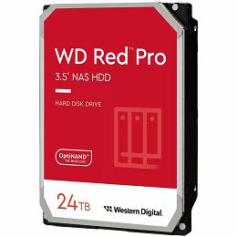 HDD Desktop WD Red Pro (3.5, 24TB, 512MB, 7200 RPM, SATA 6 Gb/s)