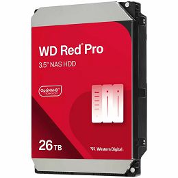 HDD Desktop WD Red Pro (3.5, 26TB, 512MB, 7200 RPM, SATA 6 Gb/s)