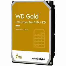 HDD Server WD Gold 6TB CMR, 3.5, 256MB, 7200 RPM, SATA, 512E