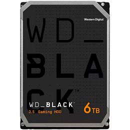 HDD Desktop WD Black 6TB CMR, 3.5, 128MB, 7200 RPM, SATA 6Gbps