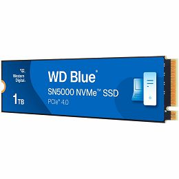 SSD WD Blue SN5000 NVMe (M.2 2280, 1TB, PCIe Gen4 16GT/s, up to 4 Lanes)