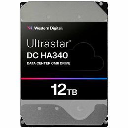 HDD Server WD/HGST ULTRASTAR DC HA340 (3.5’’, 12TB, 256MB, 7200RPM, SATA 6Gb/s, 512E SE NP3) SKU: 0B47063