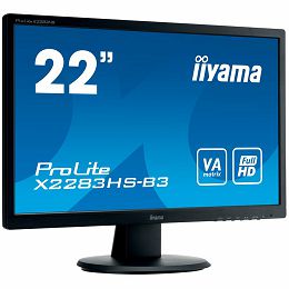 IIYAMA Monitor Prolite 21,5" 1920x1080, 250cd/m2, Speakers, DisplayPort, HDMI, VGA, 4ms