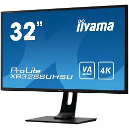 IIYAMA Monitor LED XB3288UHSU-B5 32 VA panel with 4K resolution 3840 x 2160 @60Hz 300 cd/m² 3000:1 3ms HDMI DP USB height, swivel, tilt