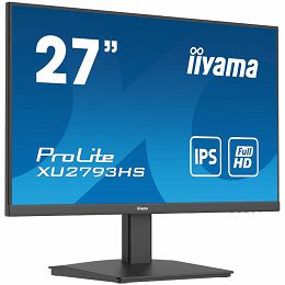 IIYAMA Monitor LED XU2793HS-B6 27" 1920 x 1080 @100Hz 250 cd/m² 1000:1 1ms HDMI DP tilt
