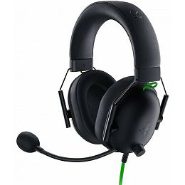 Razer BlackShark V2 X gaming slušalice, 3.5 mm, bijela/crna/zelena, 100dB/mW/42dB/mW, mikrofo